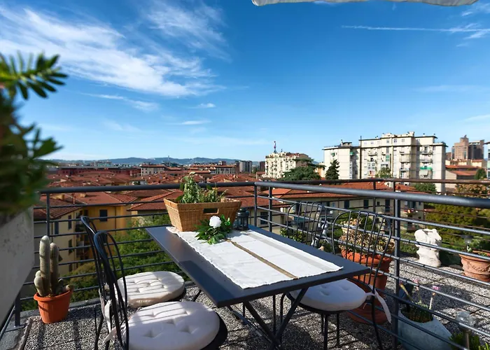شقة Bright Penthouse With Panoramic Sunlit Terrace *